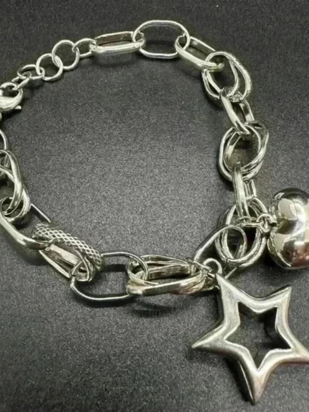 Aesthetic Charm Bracelet 🖤